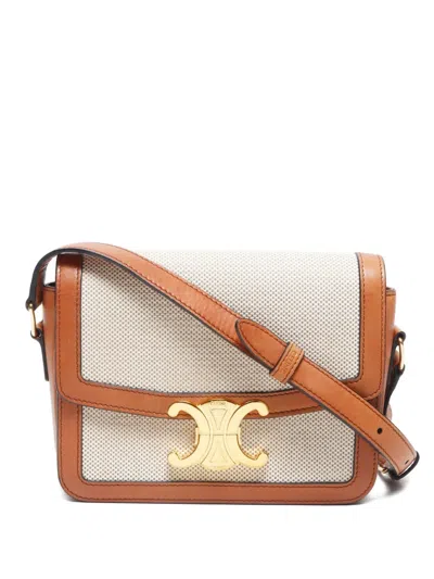 Pre-owned Celine 2020 Teen Triomphe Shoulder Bag