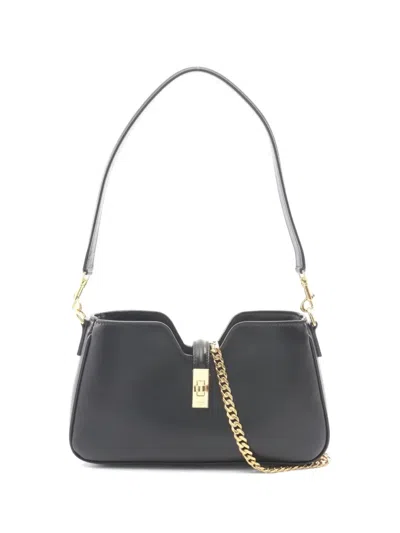 Pre-owned Celine 2020s 16 Camille Shoulder Bag In Black