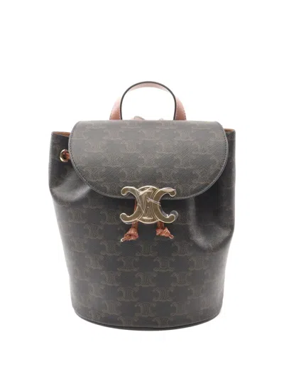 Pre-owned Celine 2020s Bonnie Triomphe Backpack