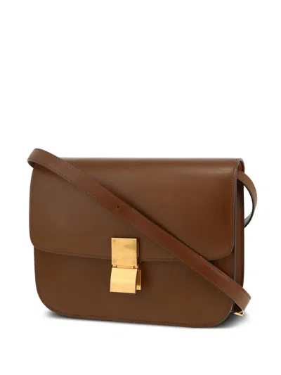 Pre-owned Celine 2020s Classic Box Shoulder Bag In Brown