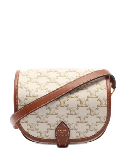 Pre-owned Celine 2020s Falco Triomphe Shoulder Bag