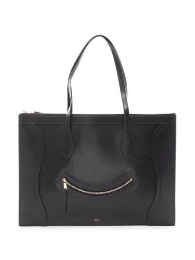 Pre-owned Celine 2020s Flat Luggage Tote Bag In Black