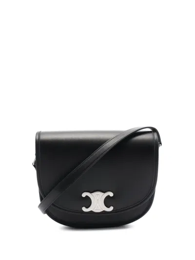 Pre-owned Celine 2020s Triomphe Leather Shoulder Bag