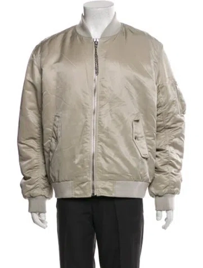 Pre-owned Celine 2021 Bomber Jacket In Neutral