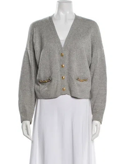 Pre-owned Celine 2021 Cashmere Sweater In Gray