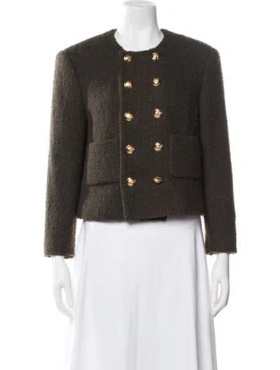 Pre-owned Celine 2021 Chasseur Jacket In Green