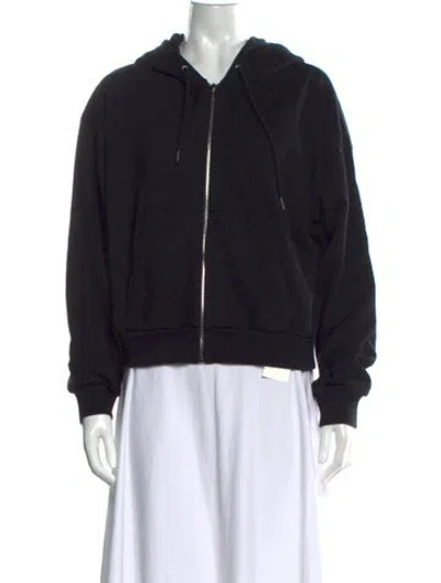 Pre-owned Celine 2021 Crew Neck Hoodie In Black