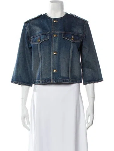 Pre-owned Celine 2021 Denim Jacket In Blue