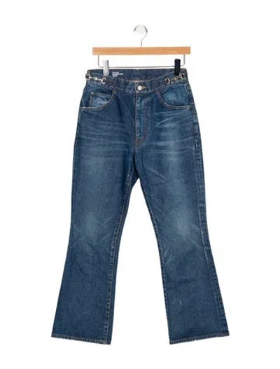 Pre-owned Celine 2021 Flared Jeans In Blue