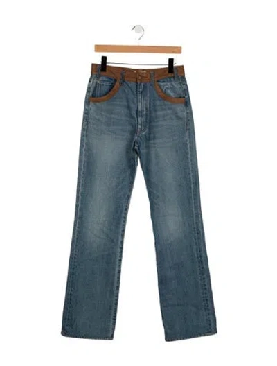 Pre-owned Celine 2021 Flared Jeans In Blue