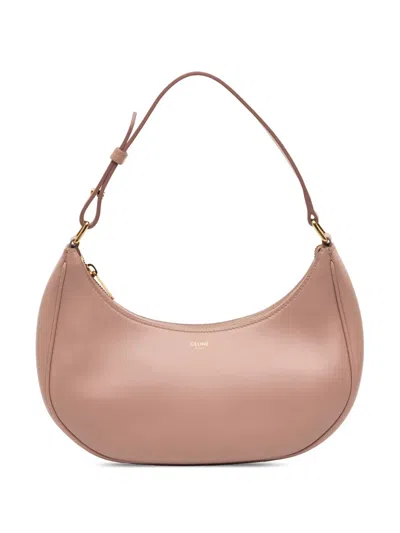 Pre-owned Celine 2021 Medium Smooth Calfskin Ava Shoulder Bag In Pink