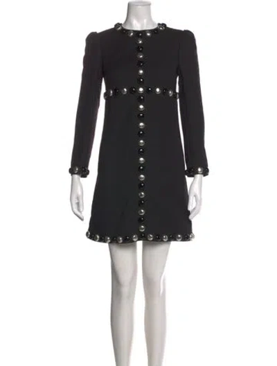 Pre-owned Celine 2021 Mini Dress In Black