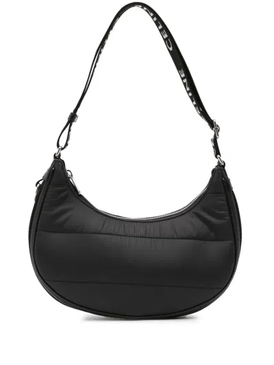 Pre-owned Celine 2021 Nylon Ava Shoulder Bag In 黑色