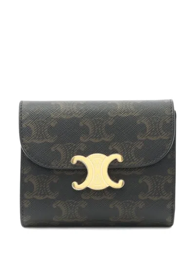 Pre-owned Celine 2021 Small Triomphe Wallet