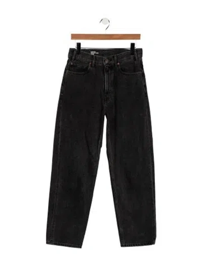 Pre-owned Celine 2021 Straight Leg Jeans In Black