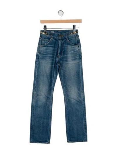 Pre-owned Celine 2021 Straight Leg Jeans In Blue