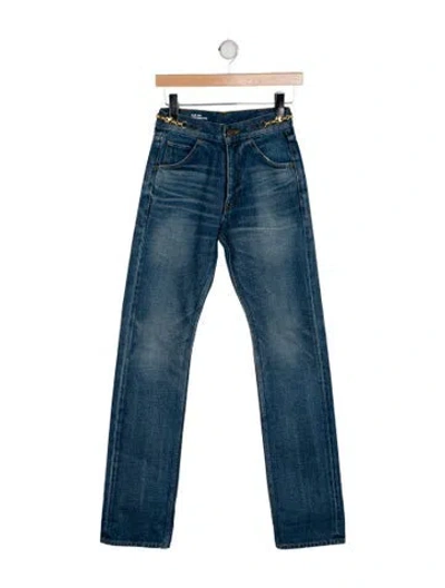 Pre-owned Celine 2021 Straight Leg Jeans In Blue