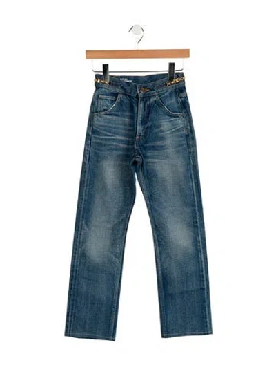Pre-owned Celine 2021 Straight Leg Jeans In Blue