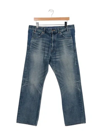 Pre-owned Celine 2021 Straight Leg Jeans In Blue