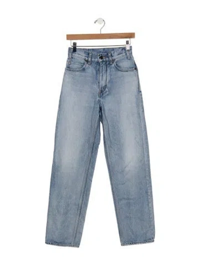 Pre-owned Celine 2021 Straight Leg Jeans In Blue