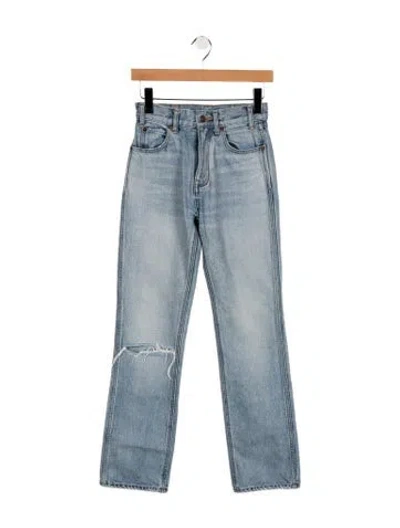 Pre-owned Celine 2021 Straight Leg Jeans In Blue