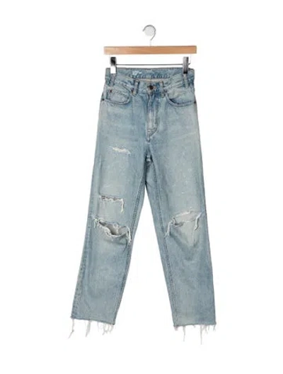 Pre-owned Celine 2021 Straight Leg Jeans In Blue