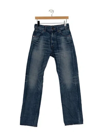 Pre-owned Celine 2021 Straight Leg Jeans In Blue