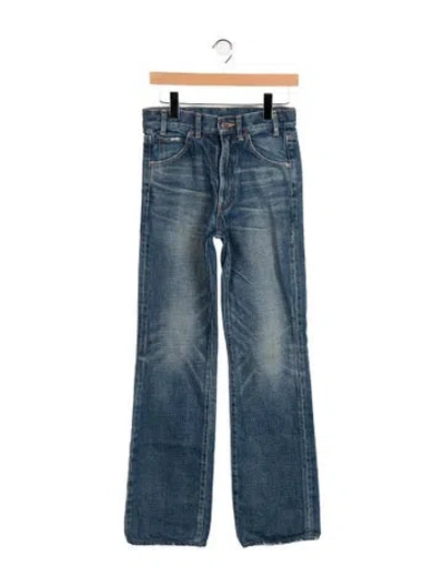 Pre-owned Celine 2021 Straight Leg Jeans In Blue