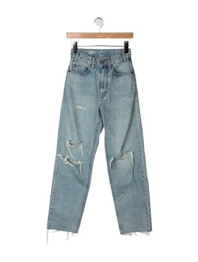 Pre-owned Celine 2021 Straight Leg Jeans W/ Tags In Blue