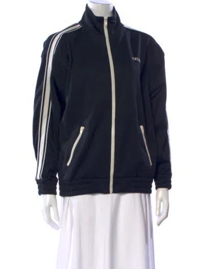Pre-owned Celine 2021 Track Windbreaker In Black
