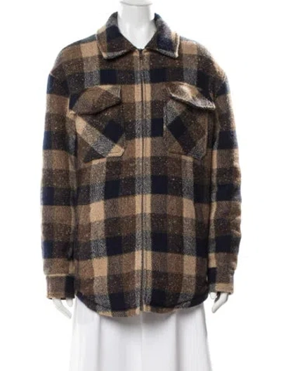 Pre-owned Celine 2021 Wool Jacket In Brown