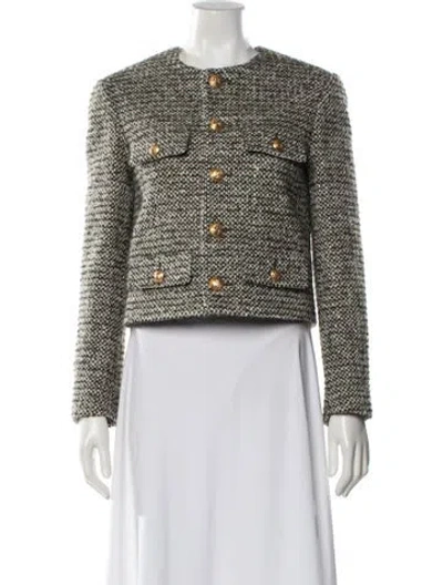 Pre-owned Celine 2021 Wool Jacket In Green