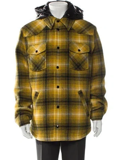 Pre-owned Celine 2021 Wool Puffer Coat W/ Tags In Multi