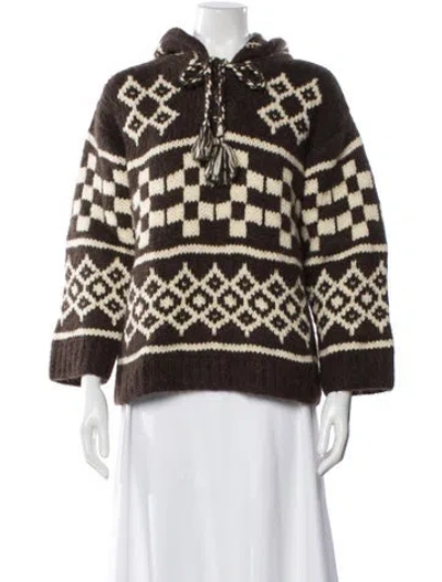 Pre-owned Celine 2021 Wool Sweater W/ Tags In Brown