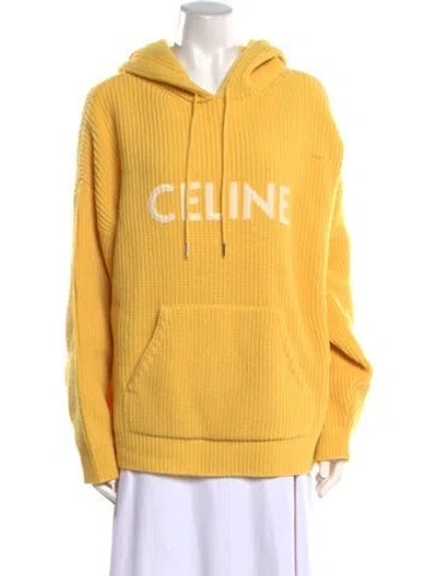 Pre-owned Celine 2021 Wool Sweater In Yellow