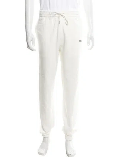 Pre-owned Celine 2021-2022 Sweatpants In White
