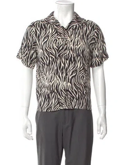 Pre-owned Celine 2022 Animal Print Shirt In Multi