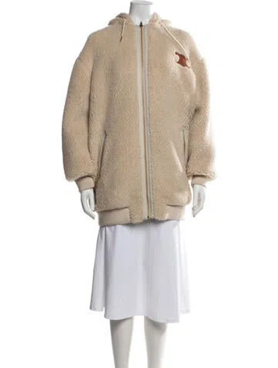 Pre-owned Celine 2022 Cashmere Coat In Neutrals