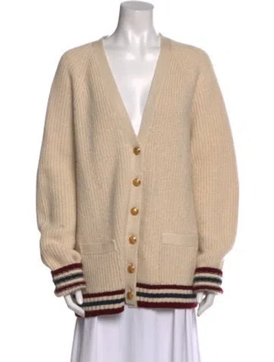 Pre-owned Celine 2022 Cashmere Sweater In Neutral