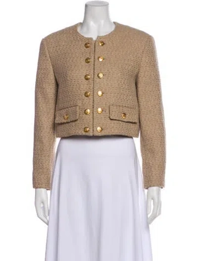 Pre-owned Celine 2022 Chasseur Evening Jacket In Neutral