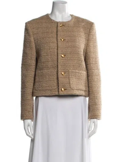 Pre-owned Celine 2022 Chasseur Jacket In Neutral