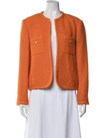 Pre-owned Celine 2022 Chasseur Jacket W/ Tags In Orange