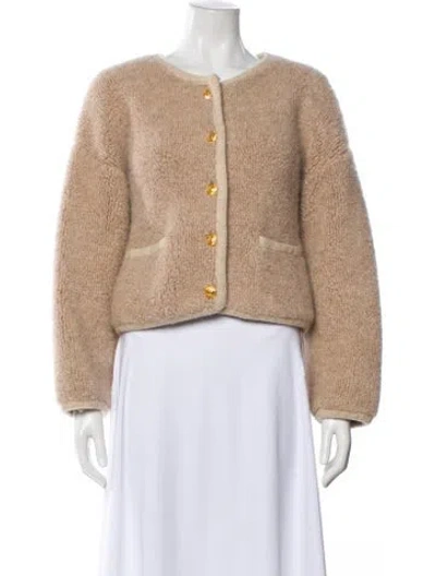 Pre-owned Celine 2022 Crew Neck Sweater In Neutral