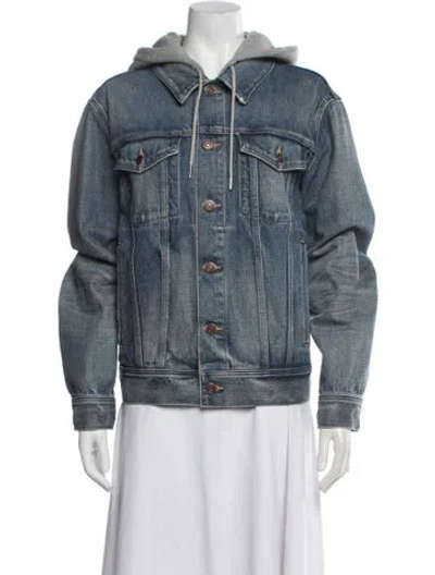Pre-owned Celine 2022 Denim Jacket In Blue