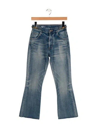 Pre-owned Celine 2022 Flared Jeans In Blue