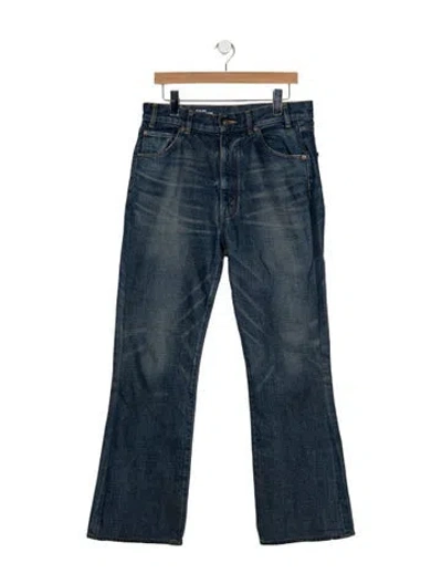 Pre-owned Celine 2022 Flared Jeans In Blue