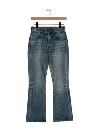 Pre-owned Celine 2022 Flared Jeans In Blue