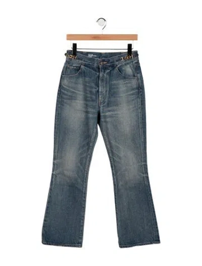 Pre-owned Celine 2022 Flared Jeans In Blue