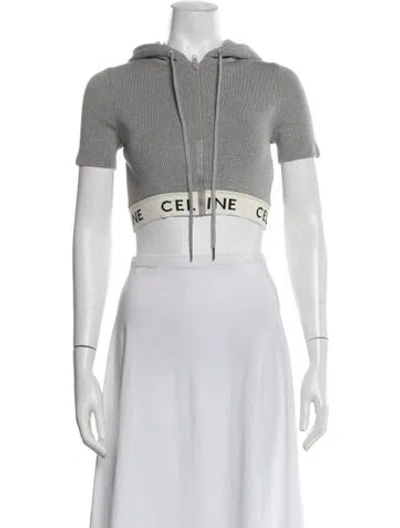 Pre-owned Celine 2022 Jacket In Gray