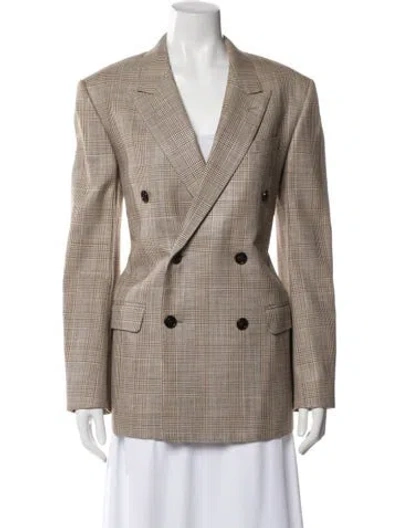 Pre-owned Celine 2022 Jude Blazer In Brown